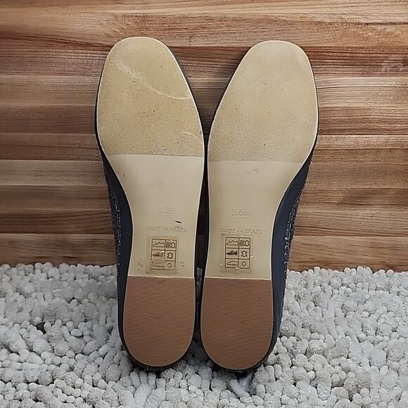 SPLENDID CAMERON FELT STORM GREY FLATS WOMAN'S SIZE 8.5 NWOB MADE IN BRAZIL - Picture 13 of 16